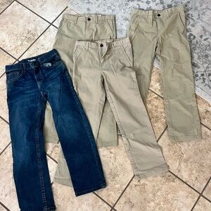 Children's Pants Bundle - Denim and Khaki